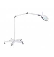 Лампа-лупа ЛЛ-5 на штативе, 5 режимов с регулировкой, на колесах