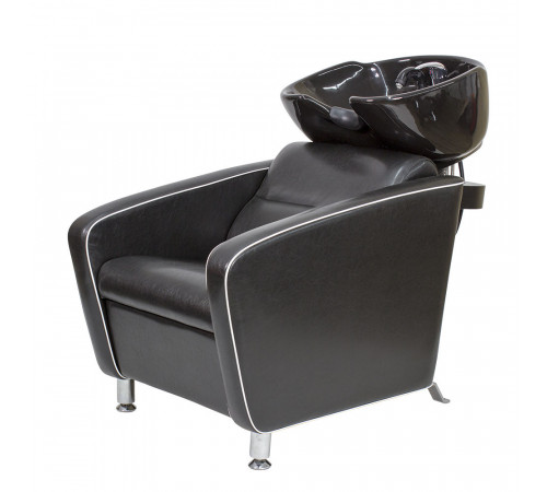 Парикмахерская мойка МД-123 с кантом, без регулировки ножной части