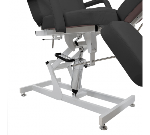 Педикюрное кресло «ЧЕРНАЯ ГАРМОНИЯ 2» на гидравлике