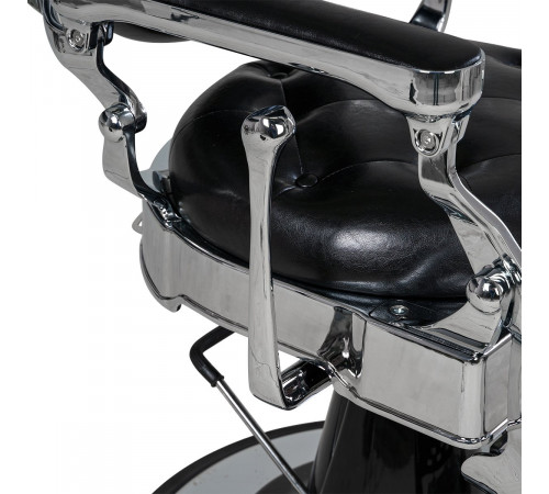 Кресло мужское барбер Ричард с каретной стяжкой