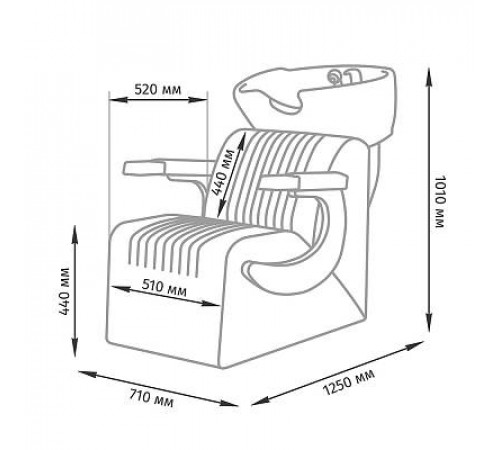 Комплект Челленджер CN  (кресло+мойка)