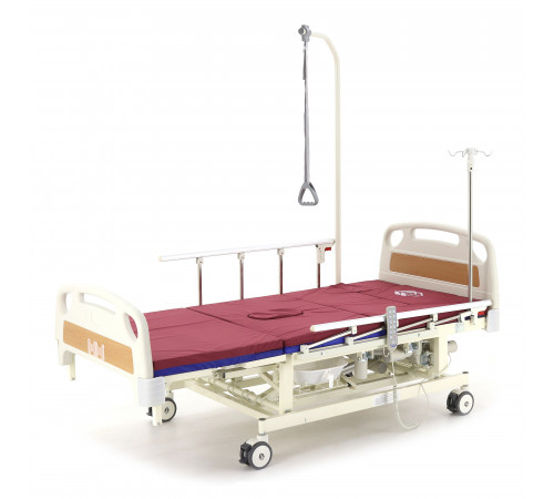 Кровать электрическая DB-11А (МЕ-5218Н-12) с боковым переворачиванием, туалетным устройством и функцией «кардиокресло» и регулировкой высоты