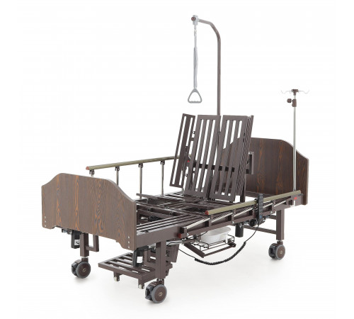 Кровать электрическая YG-3 (МЕ-5228Н-13) ЛДСП Венге с боковым переворачиванием, туалетным устройством и функцией «кардиокресло»