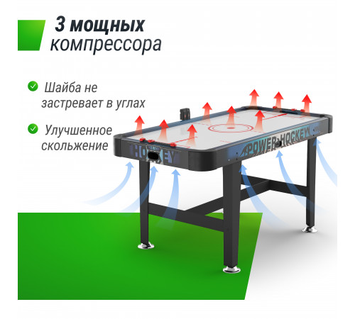 Игровой стол UNIX Line Аэрохоккей (155х76 cм)