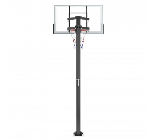 Баскетбольная стойка стационарная UNIX Line B-Stand-TG 54"x32" R45 H230-305 см