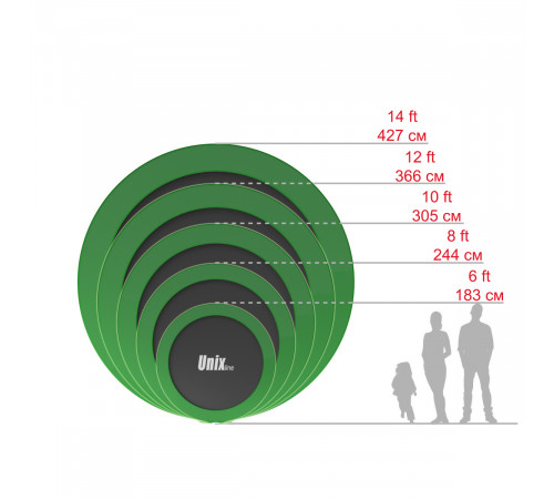 Батут UNIX Line Classic 10 ft (outside)