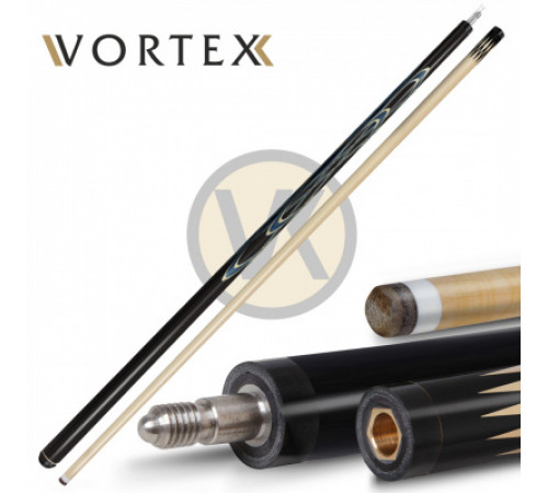 Кий Паук черный граб,синий, 2РС Vortex