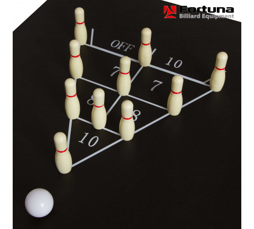 Бильярдный стол Fortuna Русская Пирамида 6фт 9 в 1 с комплектом аксессуаров