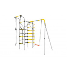 Детский спортивный комплекс для дачи ROMANA Космос (желтый/серый)