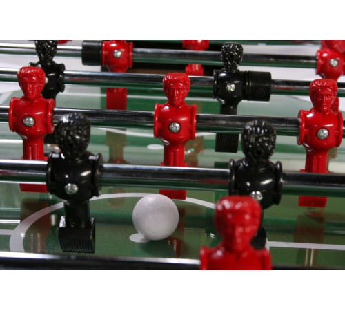 Настольный футбол (кикер) «Inter» (148.5 х 78 х 90 см, черный)