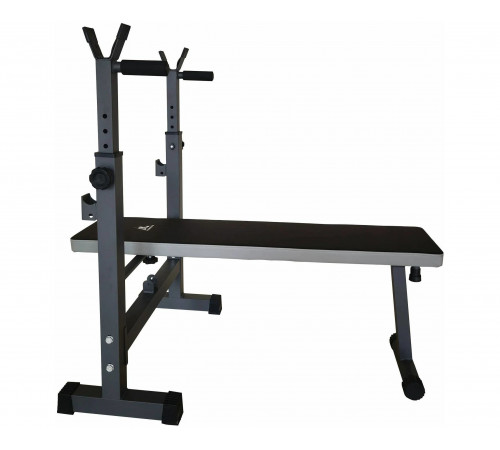 Скамья со стойками под штангу DFC D322