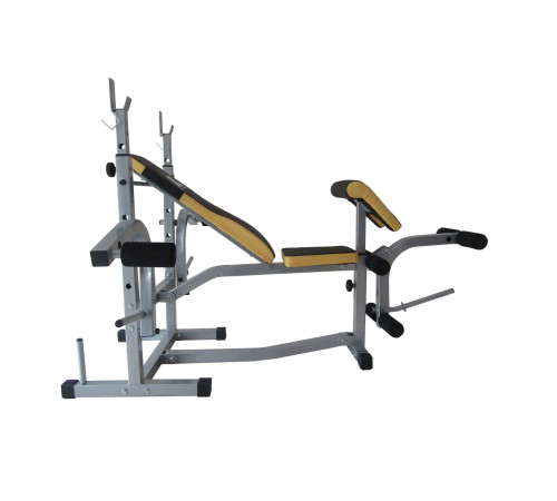 Скамья со стойками под штангу DFC D37022