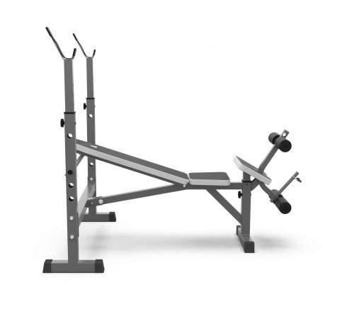 Скамья со стойками под штангу DFC D705