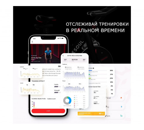 Велотренажер Yesoul BM1-W