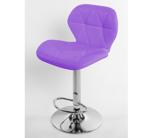 Стул ракушка, хром бар