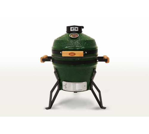 Керамический гриль-барбекю 13 дюймов (зеленый) (33 см)