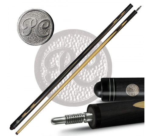 18-2-Р Кий "4-х сторонний запил, 10-запиллов 2 РС, тюльпан" черн.граб/граб(РС)