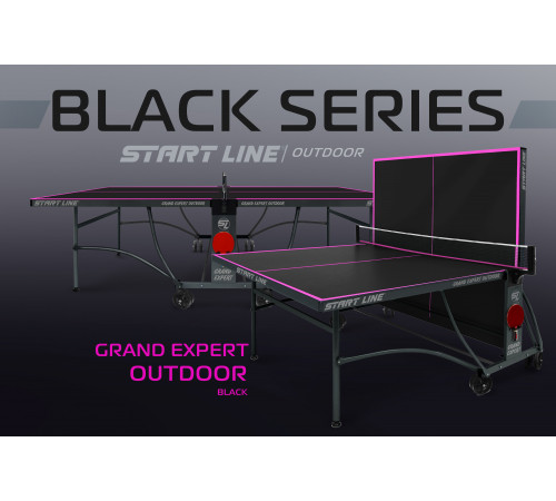 Теннисный стол GRAND EXPERT 4 Всепогодный Black