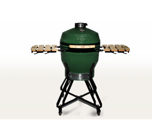 Керамический гриль-барбекю 22 дюйма (зеленый) (56 см)