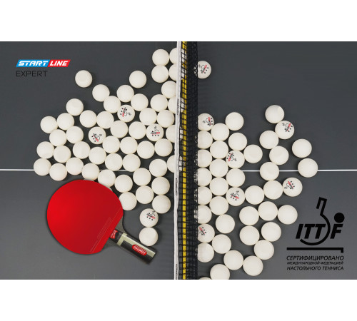 Мячи Start line EXPERT V40+ 3* (ITTF) (10 шт)