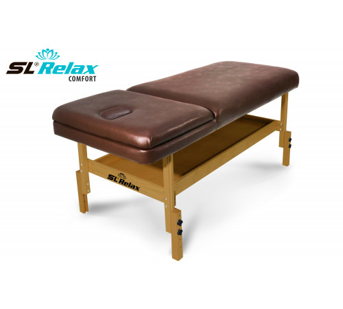 Массажный стол Relax Comfort коричневая кожа (№6)