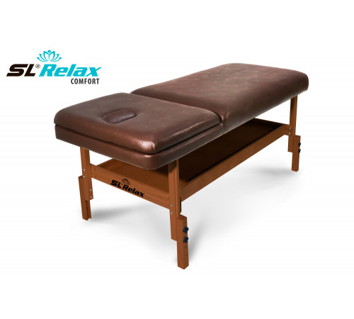Массажный стол Relax Comfort коричневая кожа (№6)