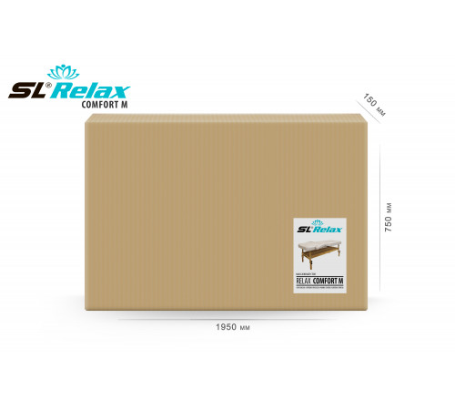 Массажный стол Relax Comfort-М бежевая кожа (№6)